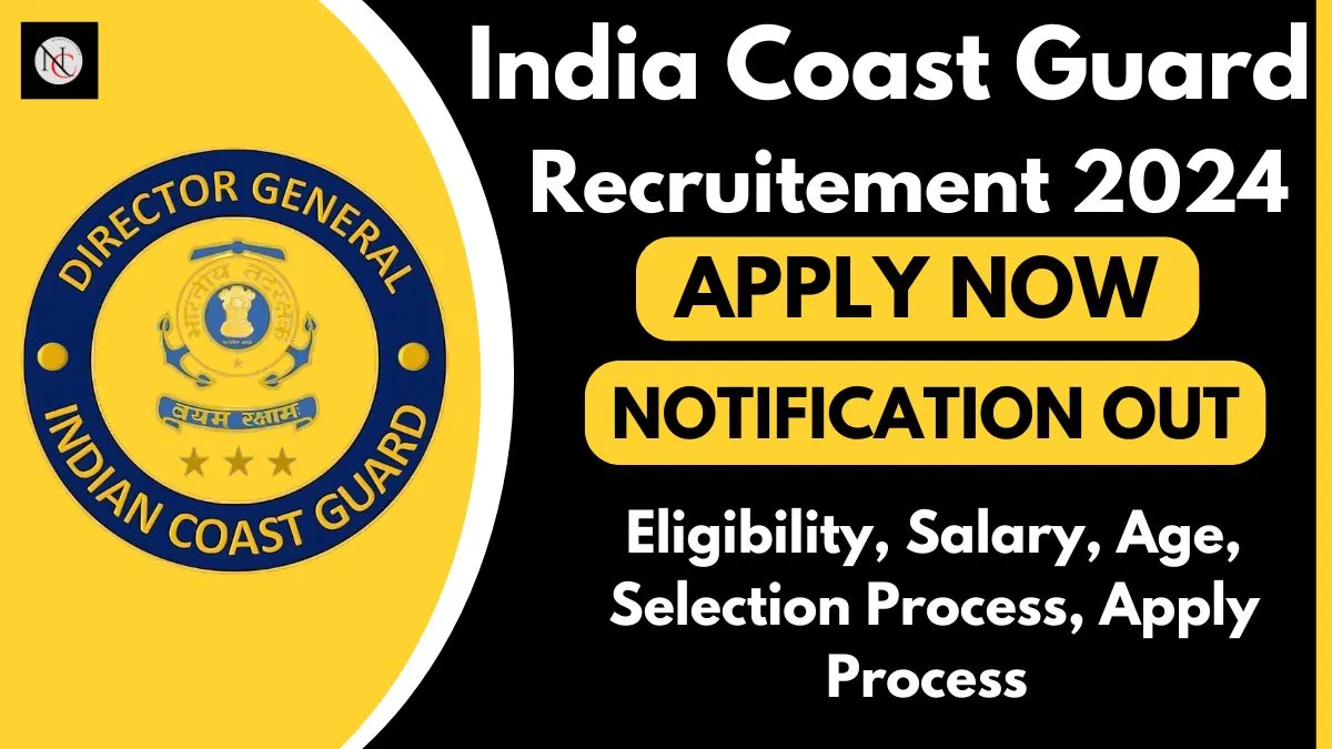 What are the qualification for Indian Coast Guard?